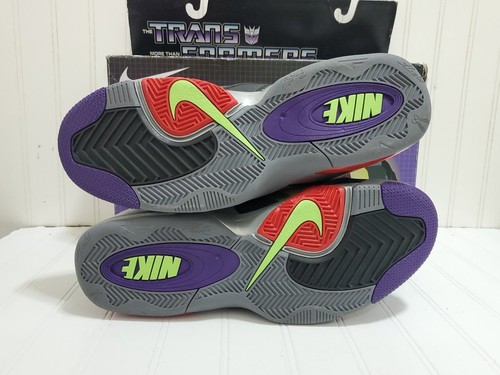 NIB Nike Zoom Flight Club Megatron Transformers Decepticons Sz12 381301-951 RARE - Picture 13 of 24