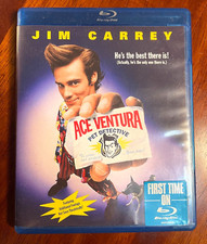 Ace Ventura Pet Detective Bluray Disc 2013 RARE Jim Carrey Courtney Cox LIKE NEW