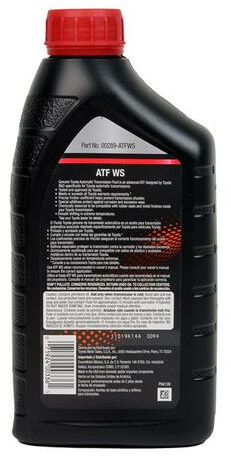 トヨタ AT FLUID WS 2缶セット Genuine Toyota ATF WS Automatic Transmission Oil Fluid ATFWS