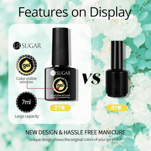 UV Nagellack Set 36 Farben Pastell Nude Neon Gel Nagellack Maniküre Geschenk - Bild 10 von 12