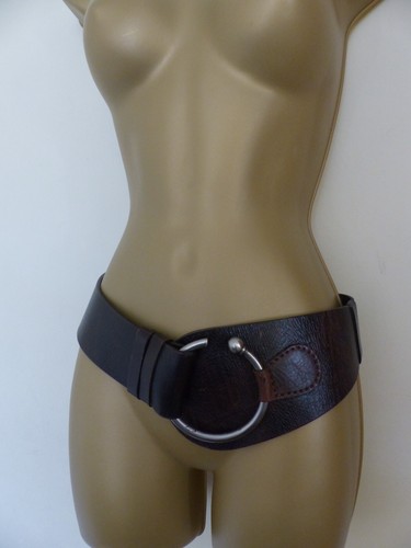 Purple Studio dark brown hip belt XS UK 6-8 - Picture 3 of 7