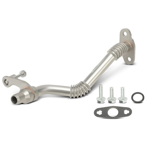 Left Turbocharger Oil Return Tube for BMW X5 550i 550i GT 550i GT xDrive 750Li - Picture 9 of 9