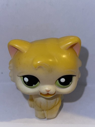 LPS Littlest Pet Shop erste Generation Kitty Cat SHC Erstausgabe Sticks Zunge heraus - Bild 3 von 7