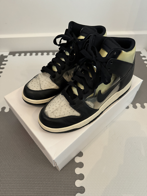 nike dunk high comme des garcons clear