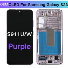 OEM OLED Screen For Samsung Galaxy S23 S911U/W LCD Display Digitizer replacement