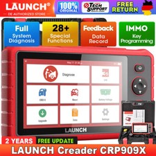 2025 Launch CRP909X PRO KFZ Diagnosegerät Auto OBD2 Scanner Alle System TPMS EPB
