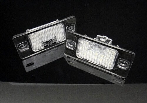 2x White 6000K 18 LED License Plate Lights Lamp For 2003-2010 Porsche Cayenne - Picture 2 of 12