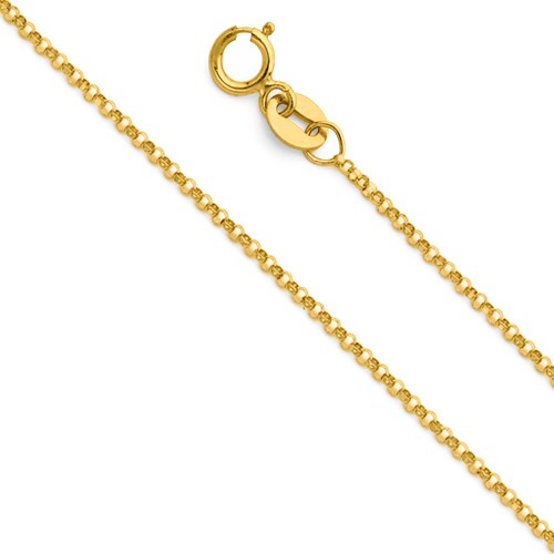 Genuine 14k Yellow Gold 0.59" Fancy Heart Initial Letter F Necklace 16" to 22" - Picture 3 of 8