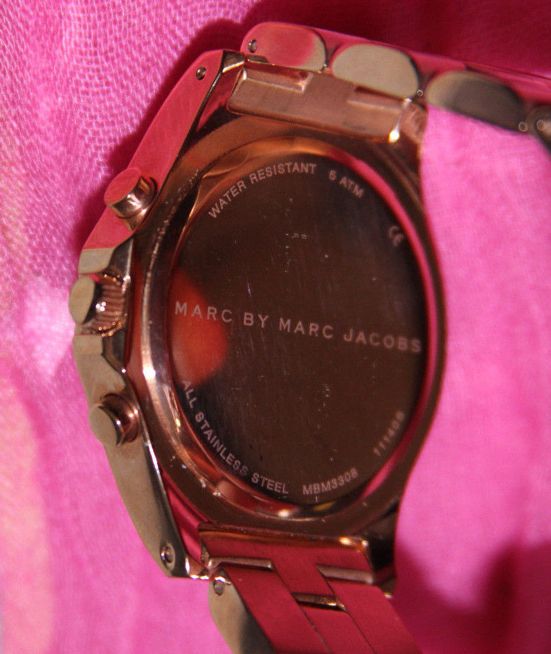 Marc by Marc Jacobs Blade Dial Rosegold Ladie's Watch Marc by Marc Jacobs Blade Dial Rosegold Ladie's Watch