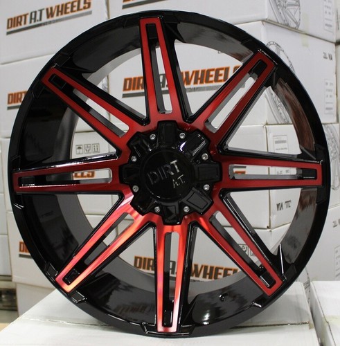 Dirt D88 10x22 5x127/139,7 Felgen für Dodge Ram 1500 Jeep Wrangler - Bild 5 von 6