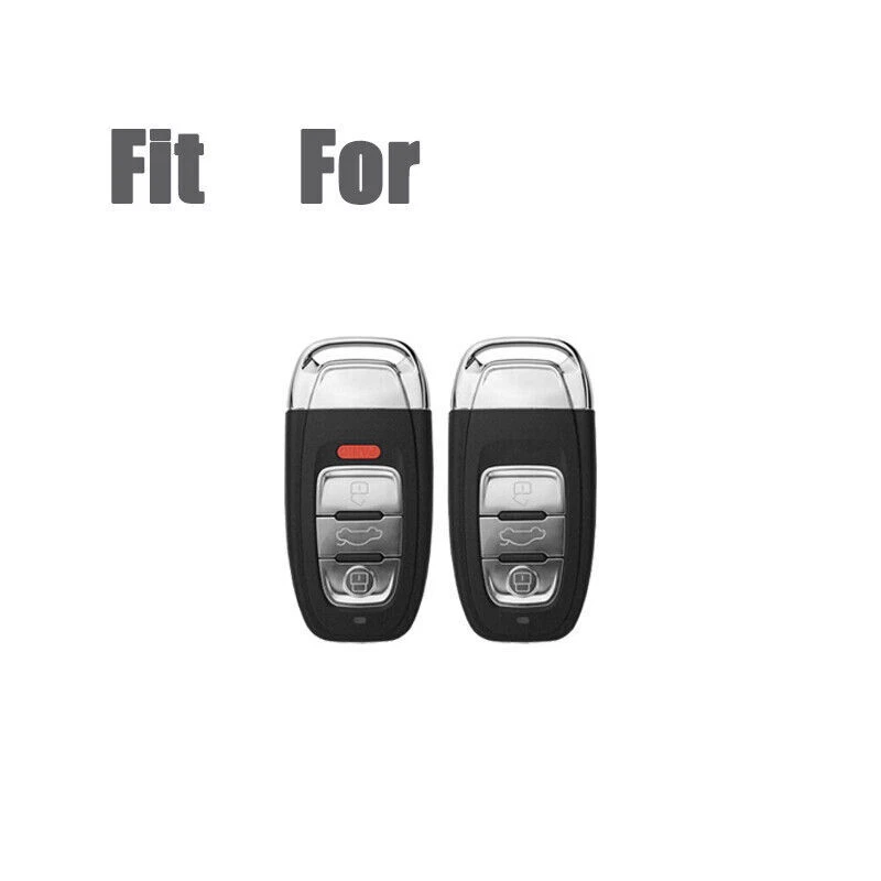 Funda Carcasa Llave Coche TPU Aleación Zinc Para Audi A4 A5 A6 A7 A8 S3 S4 S5 Q3 Q5 Q7 TT Foto 2 de 4