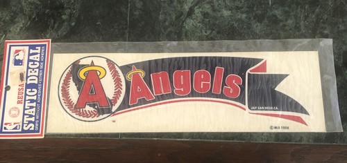 California Angels Vintage Static Decal And Window Insignia 1986-1992 - Bild 2 von 4