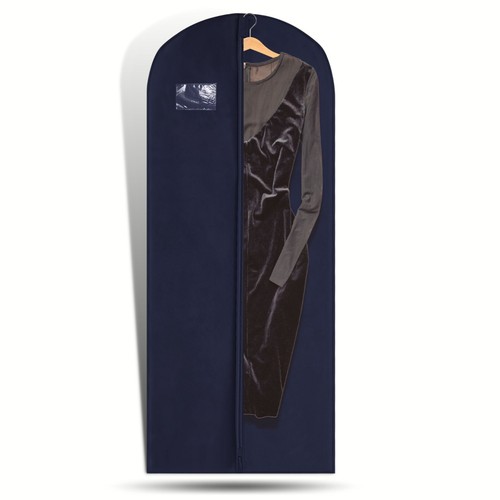 Hoesh Breathable 72" Long Bridesmaid Clothes Dress Cover Mothproof Garment Bags - Picture 2 of 49
