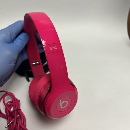Auriculares con cable sobre la oreja Beats by Dr. Dre Solo2 - rosa (necesita almohadillas) - Imagen 6 de 10