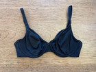 SOMA  Pure Black 32D Embraceable Signature Lace Unlined Perfect Coverage Bra