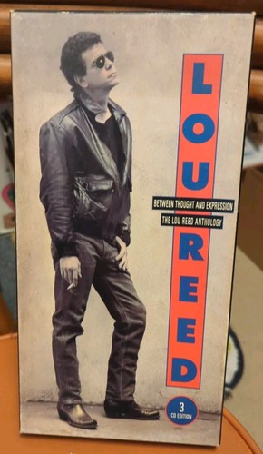 Between Thought and Expression: The Lou Reed Anthology 3 CD Box Set 1992 Used - Picture 1 of 5