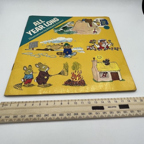 Richard Scarry 1976 All Year Long A Golden Look Look Book Illustrated Paperback - Picture 3 of 13