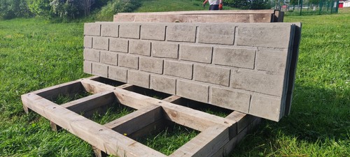 Betonzaun aus Polen Doppelseitig und Schnell Lieferung Preis 170 € pro Meter  - Bild 2 von 8