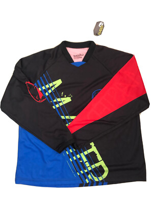 Mens Jersey Motorcycle. Excellent Quality. Size XXL COLOR BLUE, Black & RED