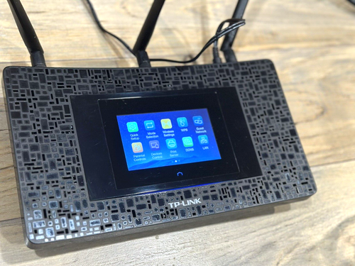 TP-Link AC1900 Wireless Wi-Fi Gigabit Router Touch Screen Setup (Touch P5)
