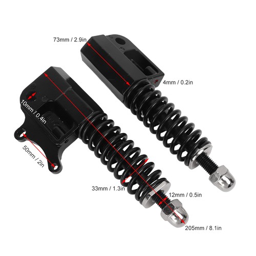 2Pcs Front Stainless Steel Upgraded Suspension Better CH - Picture 21 of 23