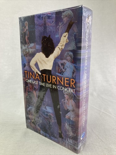 Tina Turner - One Last Time: Live in Concert (VHS, 2001, Sealed)