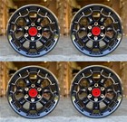 17x8 Wheels For Toyota 4Runner Tacoma FJ GX470 6x139.7 +5 Gloss Black Rims Set 4