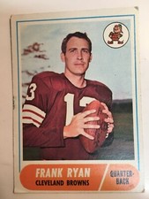 1968 Topps Football Card #215  Frank Ryan