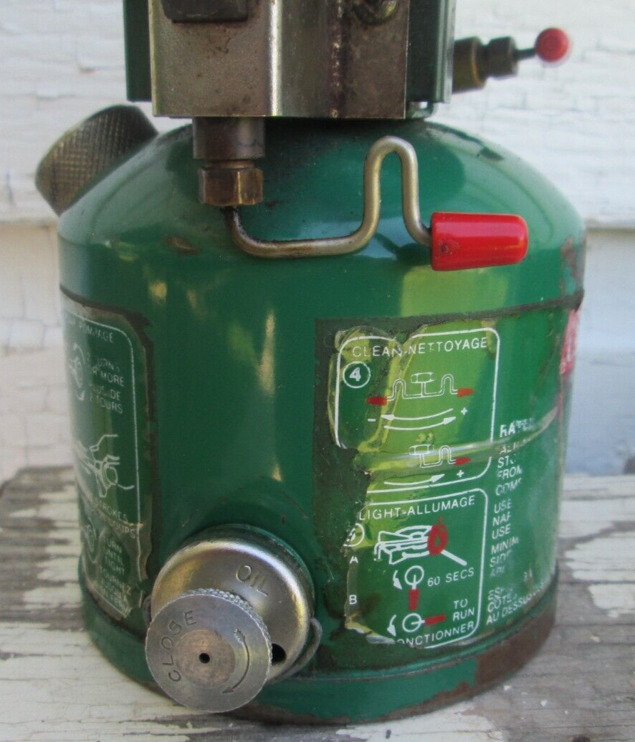 Coleman - 【中古品】Coleman  PEAK1   &#39;76  CANADA Coleman Peak 1 Model 576 Camp Stove, Tested Made in Canada