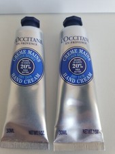 2 X L'OCCITANE Dry Skin HAND CREAM 20% Shea Butter 30ml NEU 