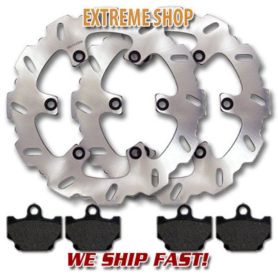 Yamaha Front Brake Rotor + Pads XJ 650 LJ Seca Turbo (1982) XJ650 LK Seca (1983)