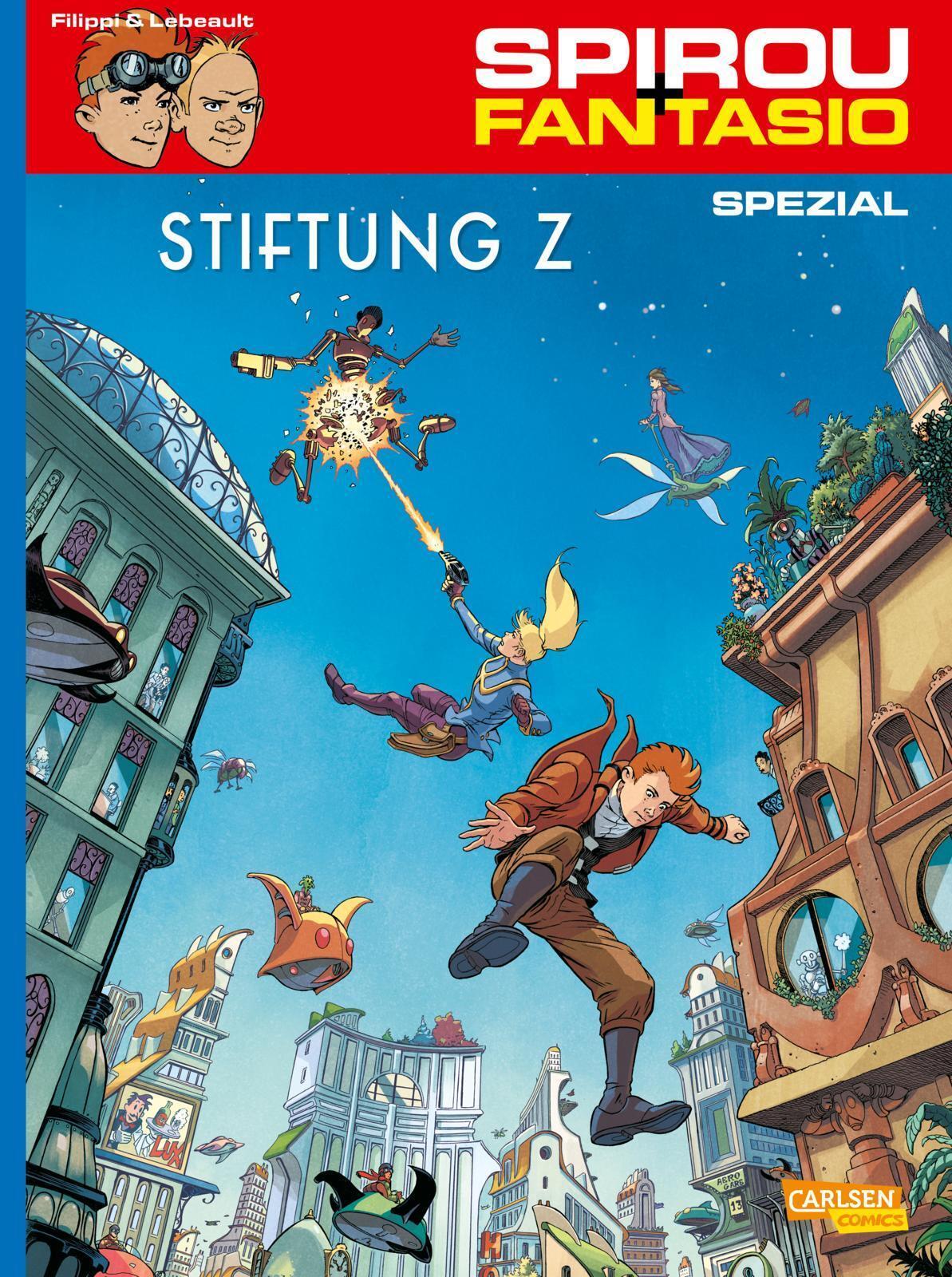 Thumbnail - Spirou Und Fantasio Spezial 27: Stiftung Z, Denis-pierre Filippi