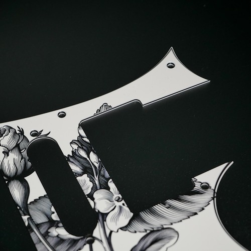 Ibanez RG Series Pickguard • Rose Flower Vintage • Custom Pickguard • Graphic - Picture 9 of 12