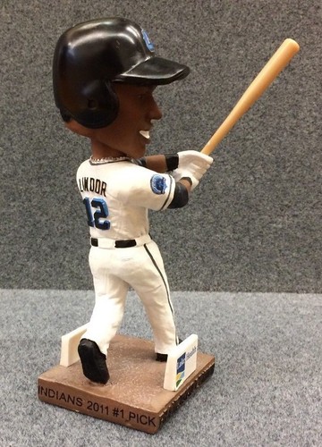 2014 Francisco Lindor Lake Captains Minor League Bobblehead Cleveland Indians - Picture 2 of 5