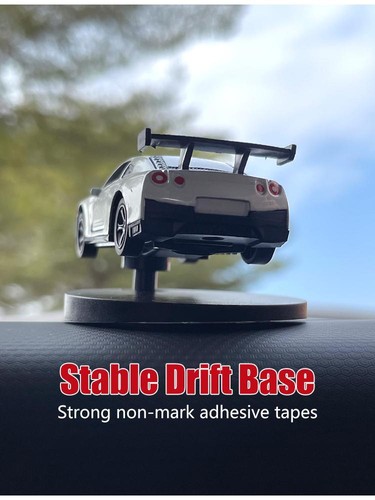 Drift Car Dashboard Toy Model Swing Ornament Cool Auto Interior Decor - Picture 9 of 26