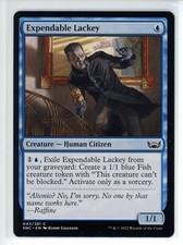 EXPENDABLE LACKEY Streets of New Capenna #43 SNC(NM+)(MTG)