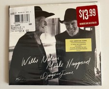 MERLE HAGGARD/WILLIE NELSON CD DJANGO AND JIMMIE SEALED