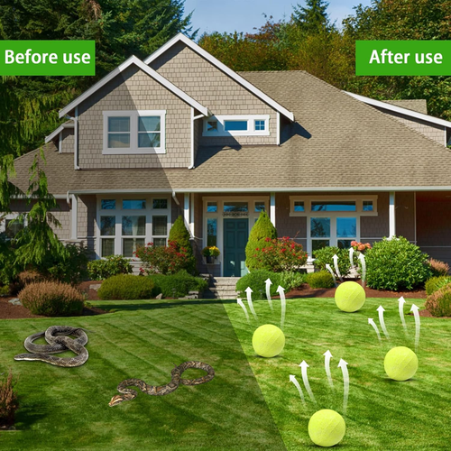 12 Pack Natural Snake Repellent Powerful Snake Away Repellent Balls for Yard Law - Picture 3 of 12