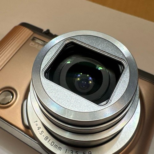 CASIO EXILIM EX ZR1700 HIGH SPEED Compact Digital Camera 16.1MP 18x Gold w/Box - Picture 6 of 14