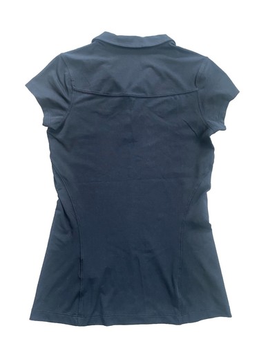 Arc'Teryx Womens Relaxed Fit Coupe Ample Short Sleeve Black Polo Size S - Picture 4 of 5