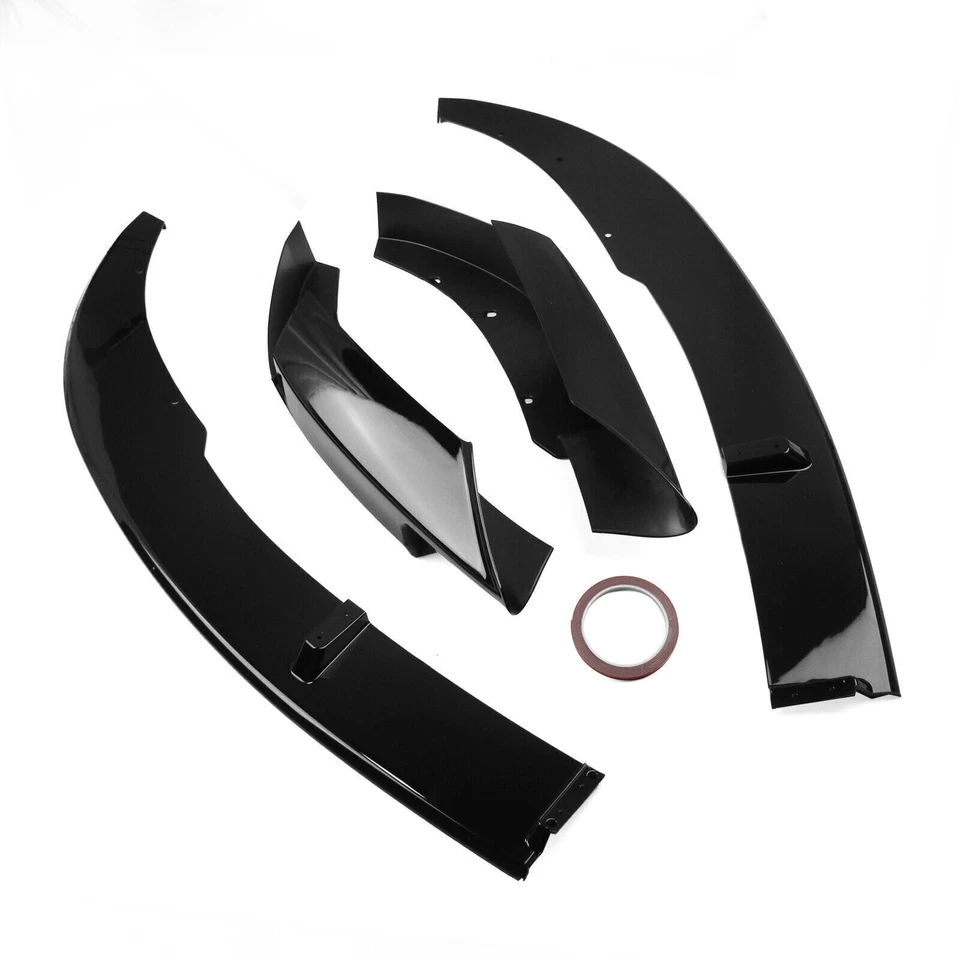 Спойлер закраина переднего бампера M Performance Style разветвитель подбородок для BMW F10 M5 12-16 - Изображение 3 из 3