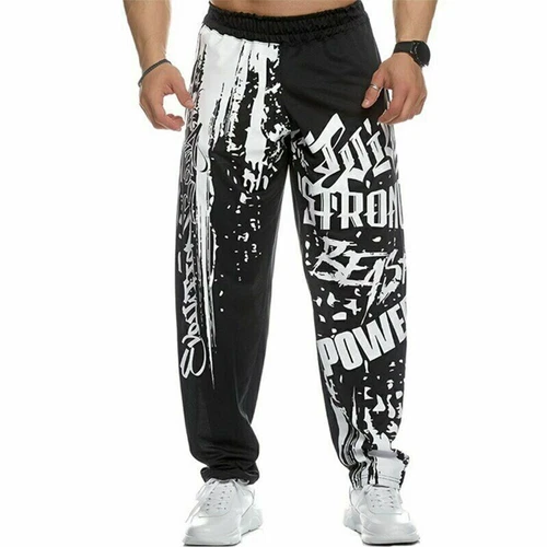 Männer Laufen Jogging Hosen Weiche Jogginghose Hose Fitness Sport Training Hosen - Bild 16 von 20