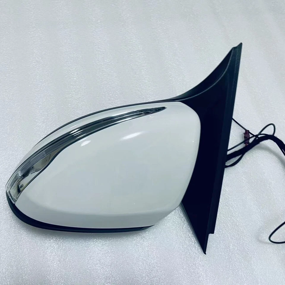 W205 Car Driver Side Mirror For Mercedes Benz C class C180 C300 C250 White Left - Изображение 4 из 4