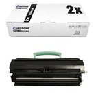 2x Eco Cartridge Replaces Lexmark