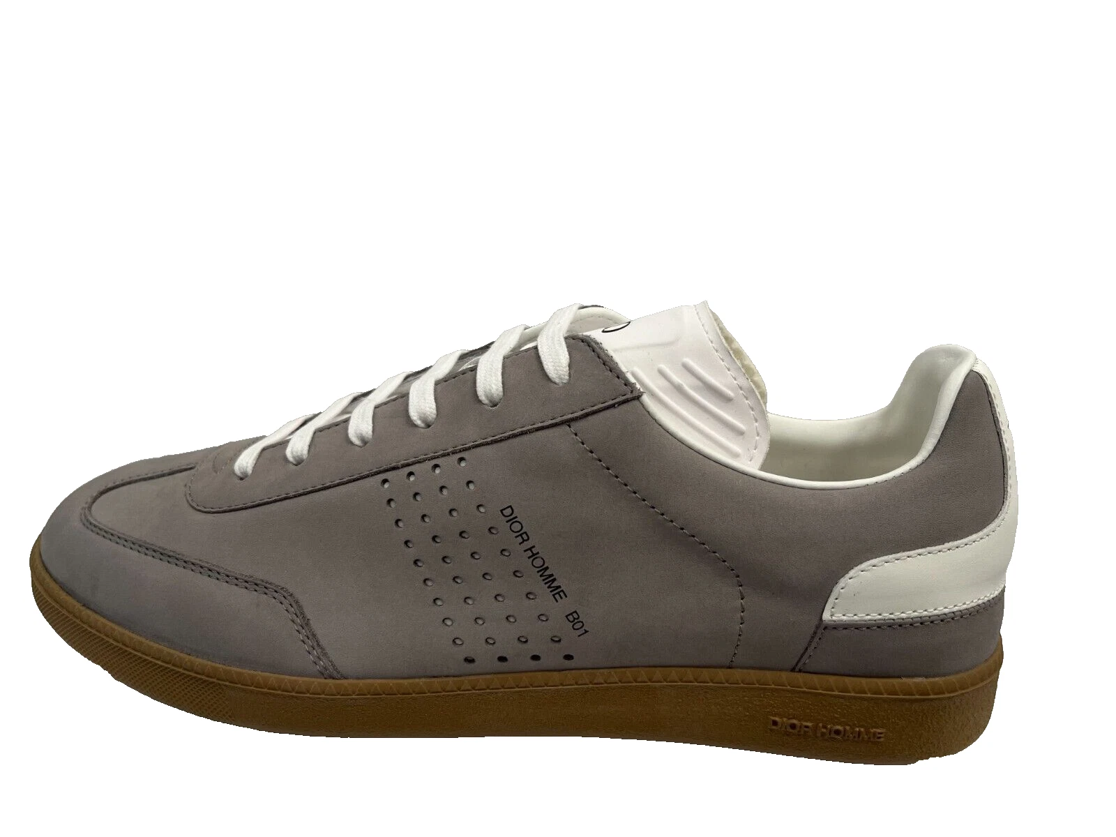 Baskets Dior B01 gris blanc homme UK 5 US 6 EU 39 F1