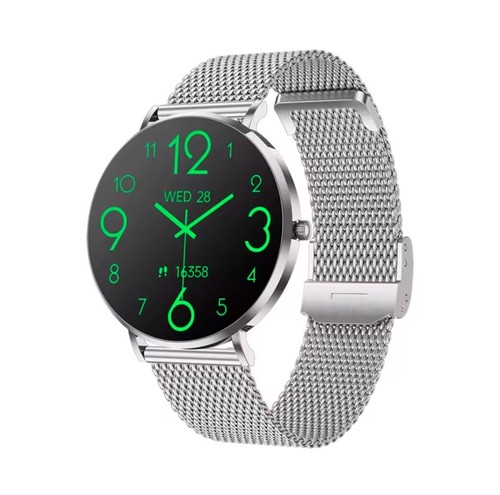 LUXURY AMOLED LADY'S SMARTWATCH SUPER THIN FITNESS STAINLESS STEEL WATERPROOF T8 - Picture 4 of 16