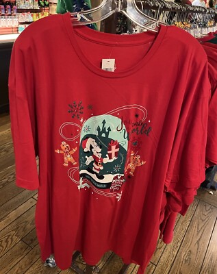 2023 Disney Parks Mickey’s Very Merry Christmas Party Shirt JOY TO THE  WORLD NEW