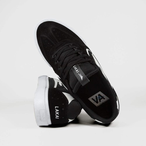 Lakai - Atlantic Vulc Shoes - Black / White - Picture 4 of 11