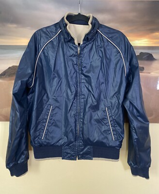 VTG 70s JCPenney Active Outerwear Reversible Bomber Jacket