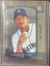 2000 Bowman Chrome Rookie Kazuhiro Sasaki Seattle Mariners